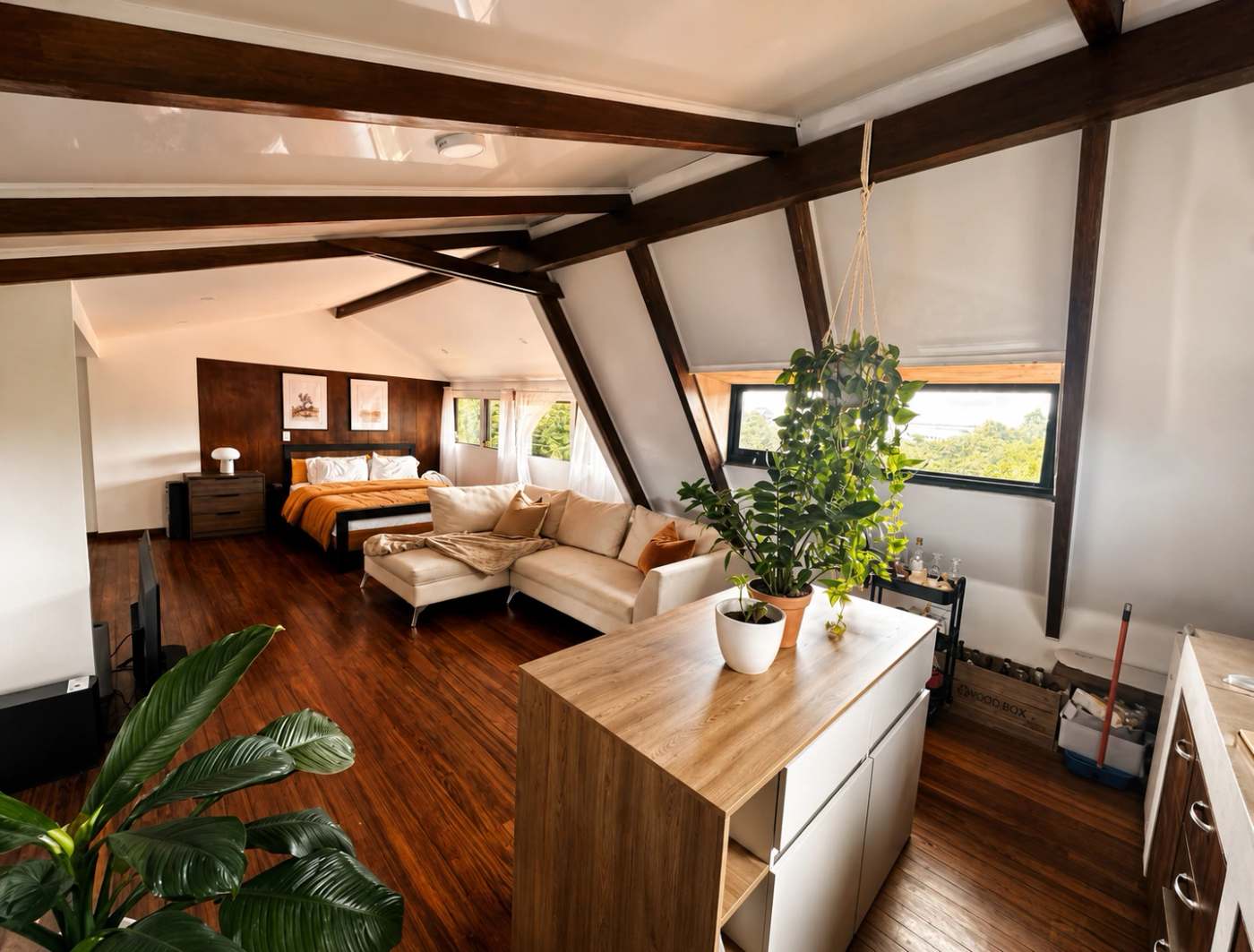 Apartamento en Sabanilla en alquiler, tipo estudio, todos los servicios incluidos SA-115 — imagen 1